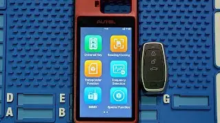 Autel Universal Key generation with Autel KM100