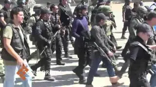 Arriban militares a Cenobio Moreno para instalar Base de Operaciones Mixtas