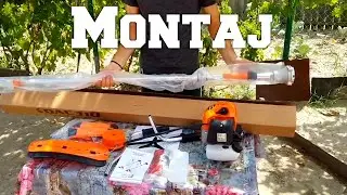 Montajul motocoasei RURIS DAC 310 / tutorial