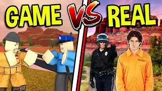 ROBLOX JAILBREAK VS REAL LIFE