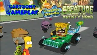 Cartoony Gameplay: SpongeBob SquarePants Creature from the Krusty Krab PART 1