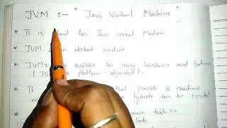 Java Virtual Machine ( JVM )|| Java Programming || CS Chopda Classes