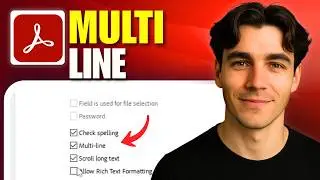 How to Make a Multi Line Text Field in PDF Using Adobe Acrobat Pro DC (Tutorial 2026)