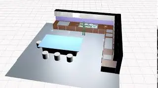 Cinema 4D kitchen