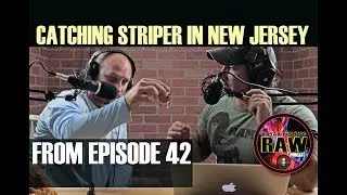 ПОДКАСТ RAW FISHING № 42. ЗАБЕГ НА ДЖЕРСИ-ПОЛОСАТОЙ!