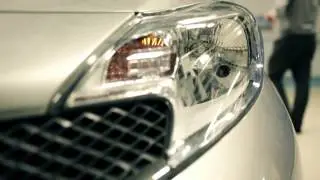 Nissan Note's self-cleaning rear-view camera