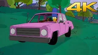 NEW HOMER CAR GAMEPLAY! | Fortnite Simpsons Update 4K Gameplay