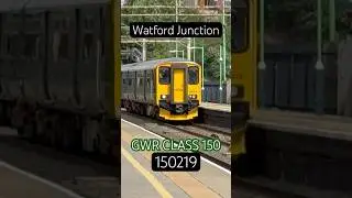 GWR Class 150 at Watford Junction #gwr #class150 #train