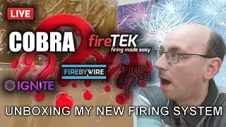 🔴 LIVE: Unboxing my NEW Firework Firing System!