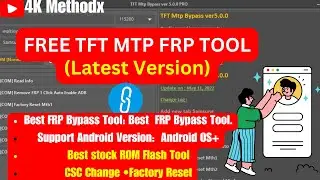 TFT MTP Bypass Tool & Pattern Unlock Tool |How To USE | Explained | Free Solution