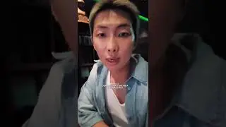 No birthday cake for RM to celebrate with us 😭