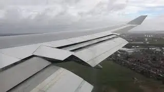 Landing at Heathrow from Denver BA218 G-CIVK