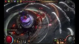 (Buffed) PoE 3.25 Rage Vortex Build (Ubers & Mapping)