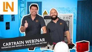 Realistic HV Battery Repair Training with LN's CarTrain & Cell Balancer | Webinar