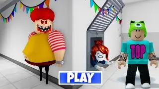 RON PRISON RUN SCARY OBBY Full Gameplay Walkthrough New Update #roblox #scaryobby #obby
