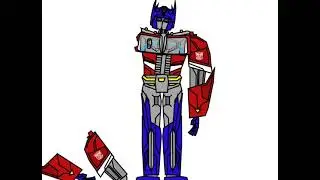 Optimus prime transformers fan animation