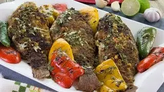 روايح من بلدنا - ابلة منال - فريك بالجمبرى سمك مشوى مع دقة الشوي ج1