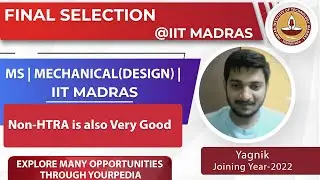 Non-HTRA is also very good | Final Selection | IIT Madras | ME design | Interview Experience