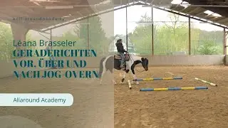 Geraderichten vor, &uuml;ber und nach Jog-Overn