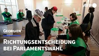 Richtungsentscheidung in Georgien: Wahl entscheidet &uuml;ber EU-N&auml;he | AFP
