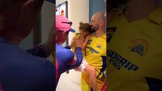 Daryl mitchell with his daughter #shorts #viratkohli #ipl2024