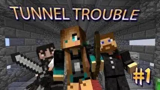 ТРИО на карте Minecraft: Tunnel Trouble #1 (Mini-Game)