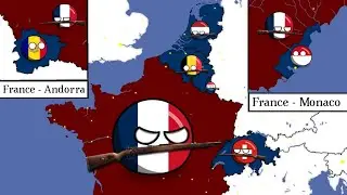 France vs Benelux, Andorra, Switzerland, Monaco