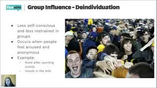 AP Psychology: Social Psychology Part II &mdash; Bystander Effect, Group Behavior & Deindividuation