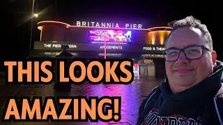 Great Yarmouth at Night! | Britannia Pier Makeover Finally Complete! | October 2025