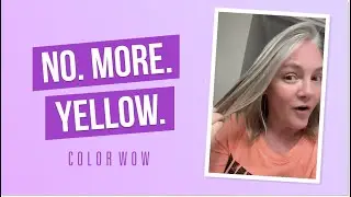 How to Brighten Silver and Blonde Hair Instantly with Color Wow Dream Filter