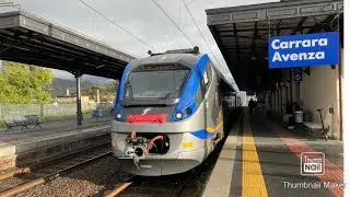 TRENI IN TRANSITO ALLA STAZIONE DI LUNI!