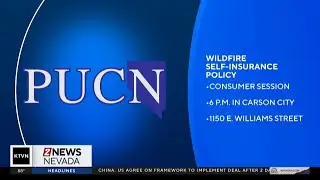 Wildfire self-insurance policy meeting
