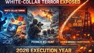 WHITE-COLLAR TERROR EXPOSED! Poonch IED Hunt + 440km Missile Countdown | 2026 Defence 
