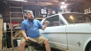 Bringing 66 mustang back to life