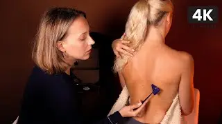 ASMR Doctor Exam of the Back ✨ Spine Inspection, Sensitivity Exam, Soft Spoken Real Person