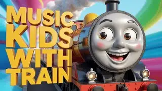 Choo Choo Train Song | Nursery Rhyme Sing Along | Fun Kids Music for Preschool Learning