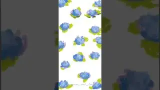 Blue Flowers Illustration | Time Laps Process Video