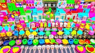 6:34 Minutes Satisfying with Unboxing Hello Kitty Mini Kitchen Set | Miniature Kitchen Set Review 