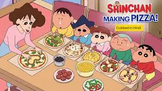 Shinchan's Homemade Pizza Party with Friends | Parody (13+)