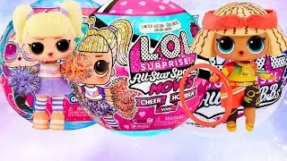 ASMR LOL Surprise Gymnastic Mini Dolls Mystery #unboxing