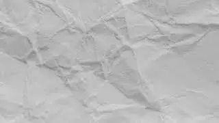 Free Paper Texture Loop | Crumpled White Paper Overlay for Motion Design | Paper Stop Motion