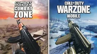 Combat Master Combat Zone vs Call of Duty Warzone Mobile | Battle Royale Comparison