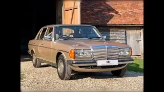 Mercedes-Benz W123 230E for sale. Restored & in superb condition