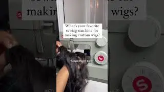 The BEST 🙌🏼 #singersewingmachine  #wigartist #bestsewingmachine #wigmaking