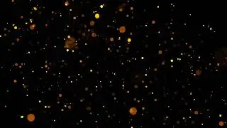Abstract motion background shining gold particles || Free Graphics || VJ Loops || Free no-copyright