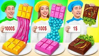 1$ vs 100$ vs 1000$ Cooking Challenge | Food Battle by Multi DO Best