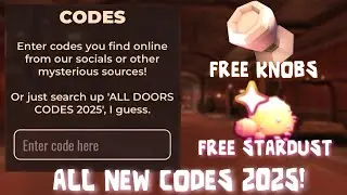 ALL NEW DOORS CODES 2025 IN DOORS THE GREAT OUTDOORS UPDATE
