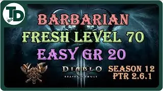 Начните с мощного Baba | Diablo 3, сезон 12, свежий билд варвара | Стартовый билд варвара D3 S12