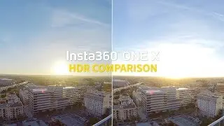 Insta360 ONE X - HDR Video Comparison