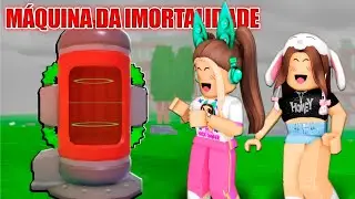 CONSTRUIMOS UMA MAQUINA DA IMORTALIDADE N 99 NOITES NA FLORESTA - Roblox 99 noites na floresta 🔦